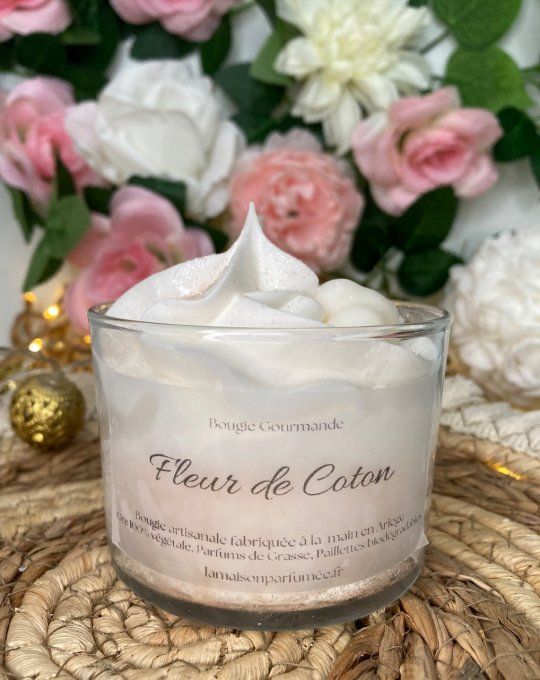 Bougie Gourmande Fleur de Coton