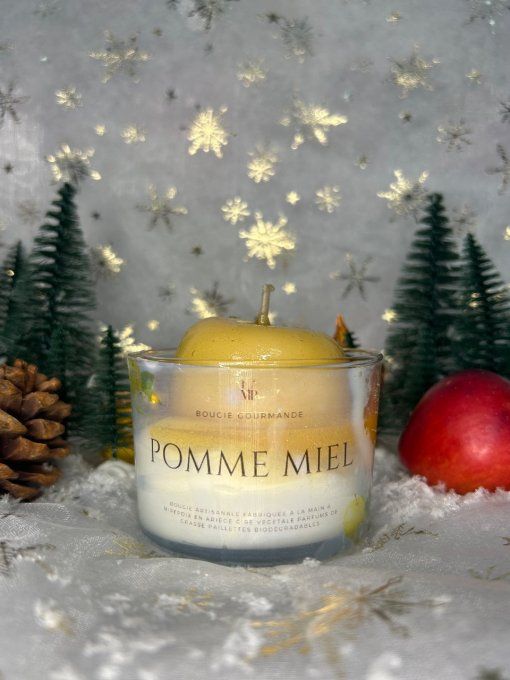 Bougie Gourmande Pomme Miel 